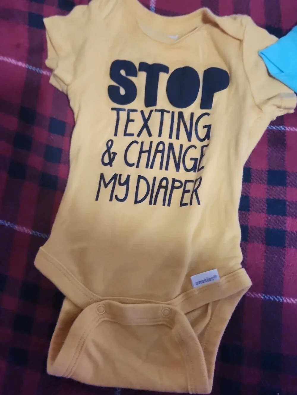 Kids One Piece Bodysuit - Yellow 